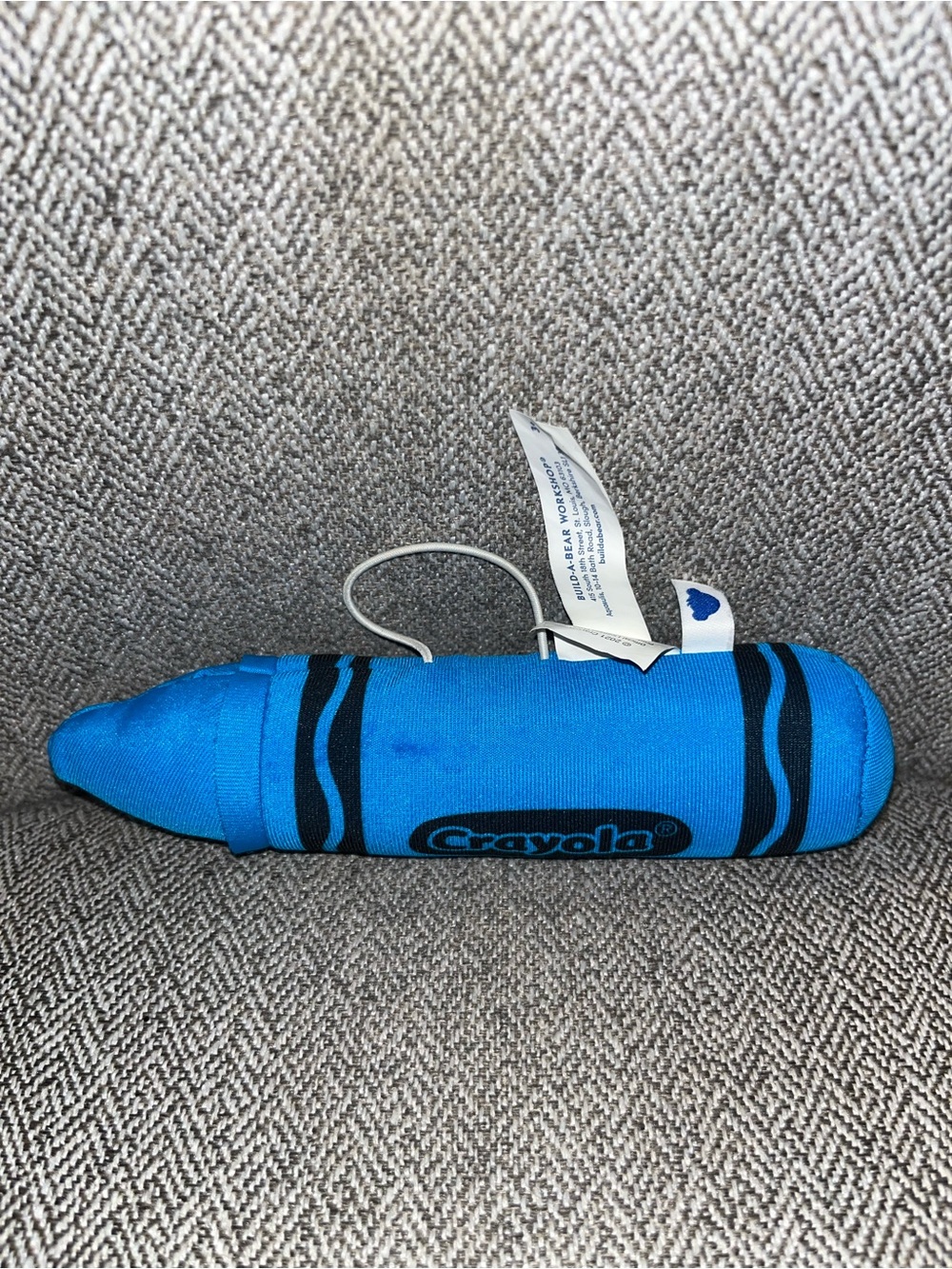 Build a Bear Workshop Blue Crayola Crayon Wristie Build a Bear Accessory